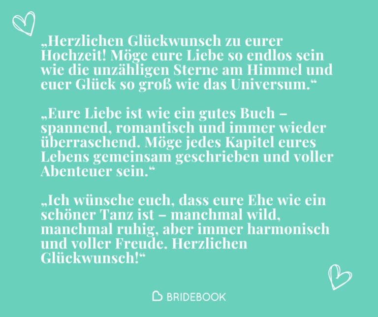 Kreative Glückwünsche - Ideen