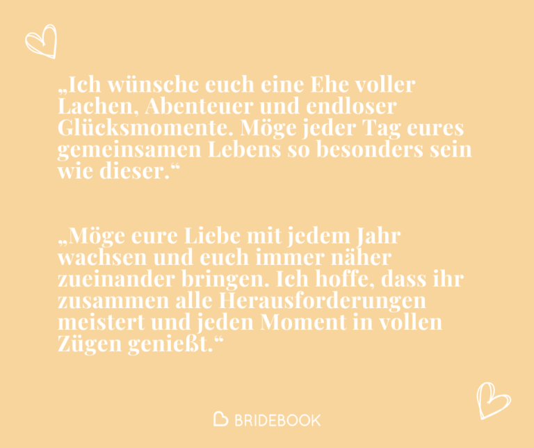 Zukunftswünsche und Hoffnungen - Beispiele