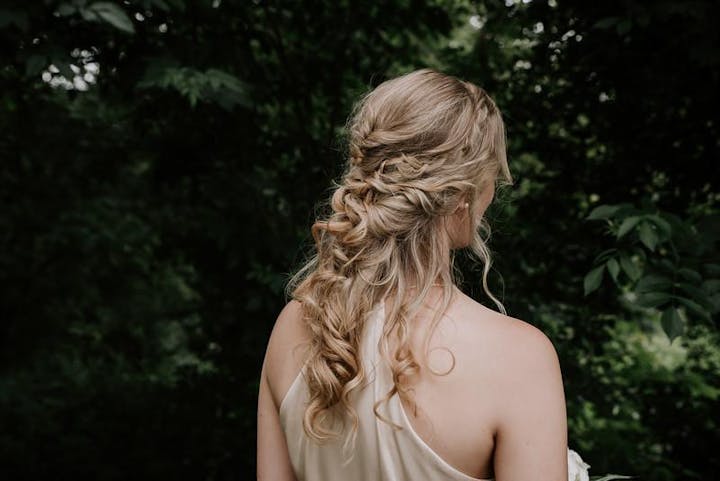 Person with braided hair 