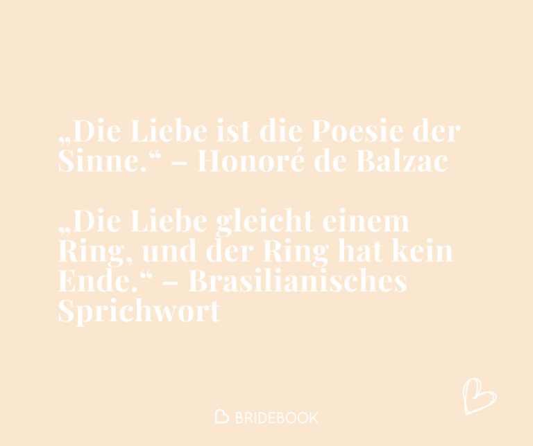 Beispiele für romantische Zitate zur Verlobung