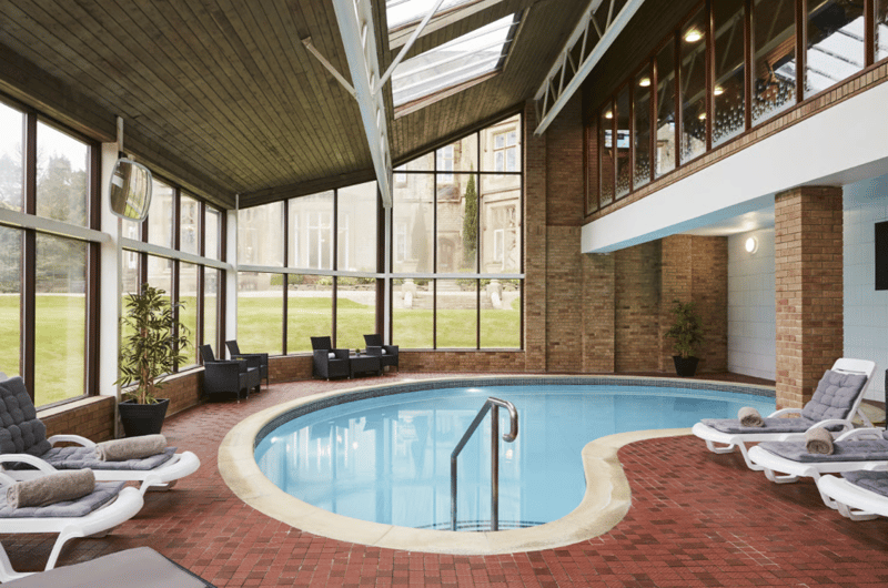 The spa facilities at the wedding venue