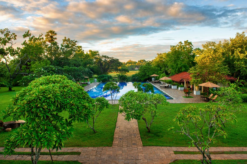 Pool at Uga Ulagalla Sri Lanka