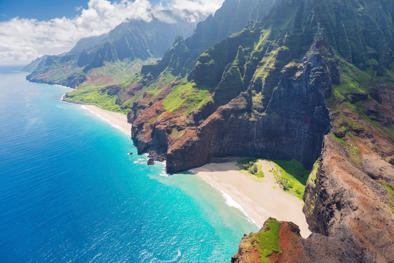 Hawaii for February honeymoons
