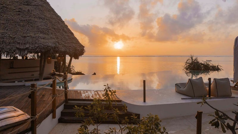 Sunset in Zanzibar