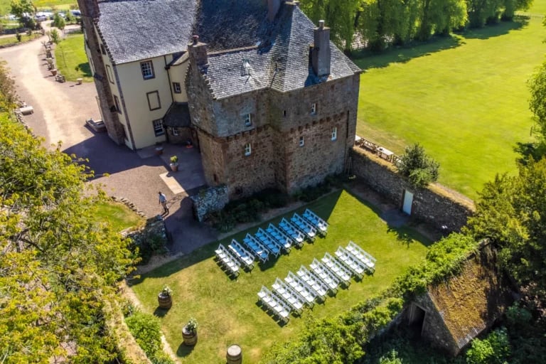 Wedderlie House wedding venue Scottish Borders