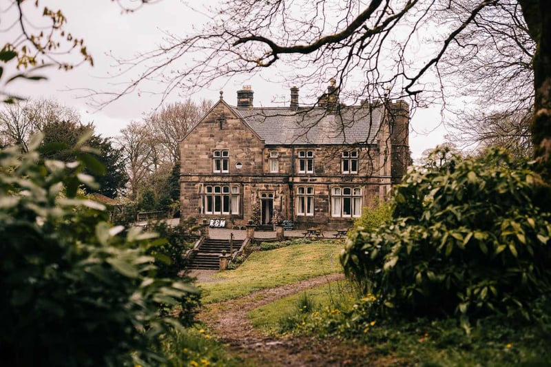 Hargate Hall exclusive-use wedding venue exterior, Peak District country house, Derbyshire