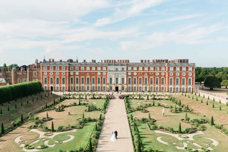 Haunted wedding venue Hampton Court Palace