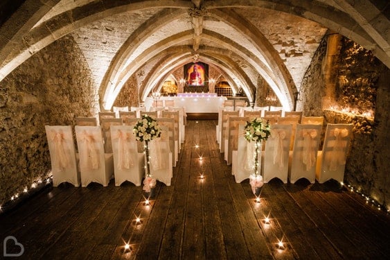 George Vaults a small wedding venue in the uk