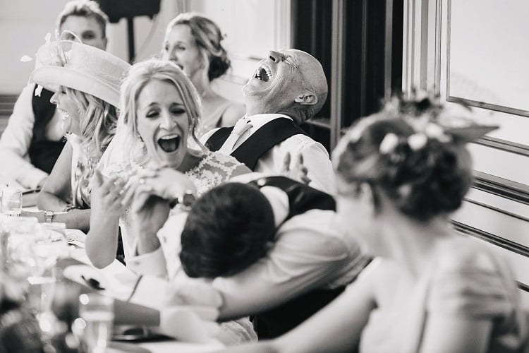 bridebook.co.uk laughing guests