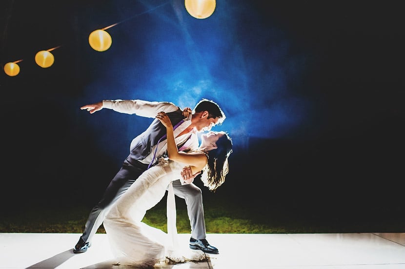 Bridebook.co.uk- groom dipping bride during first dance