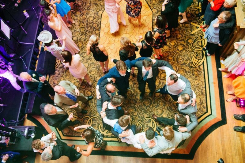 Bridebook.co.uk- guests dancing at reception