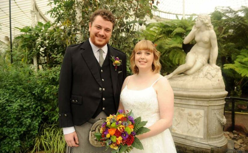 Catherine and Robert’s Botanical Houseplant Themed Wedding