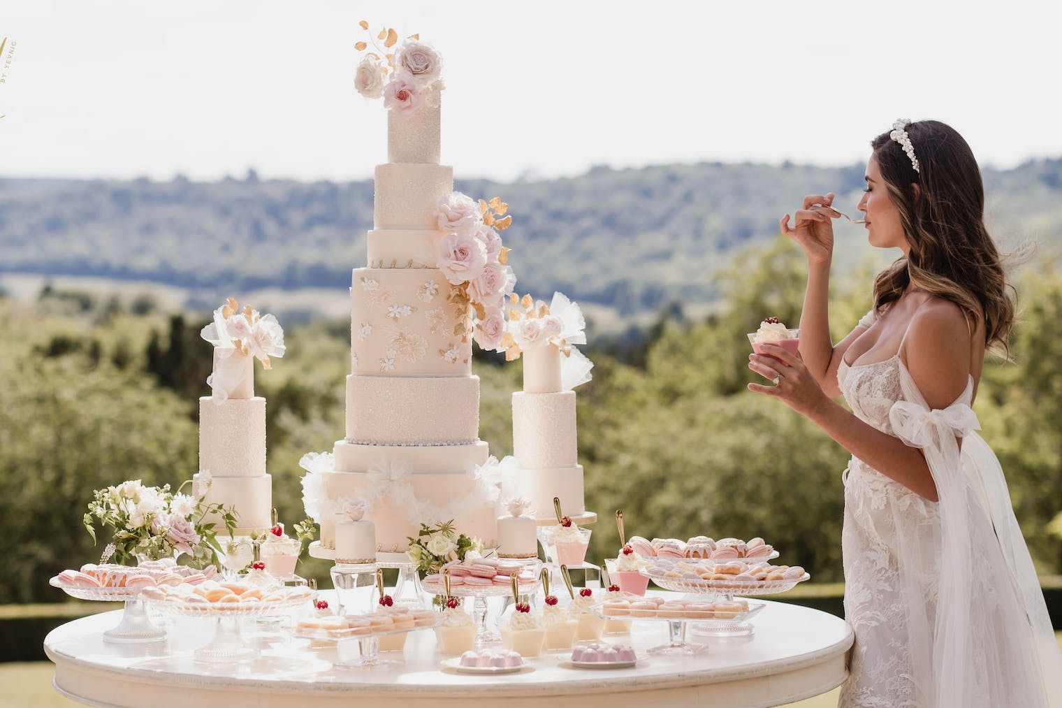What is the best wedding cake size for 80 guests?