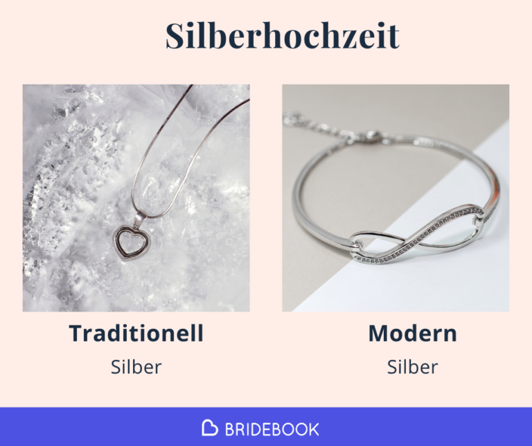Traditionelle und moderne Geschenke zur Silberhochzeit