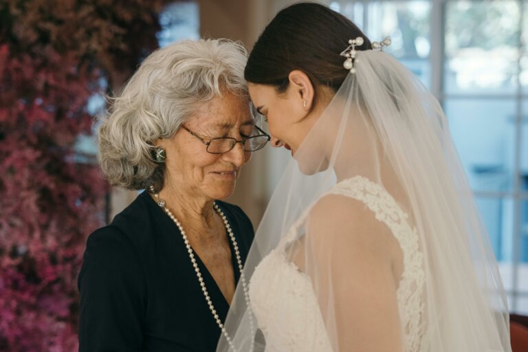 Mother and bride