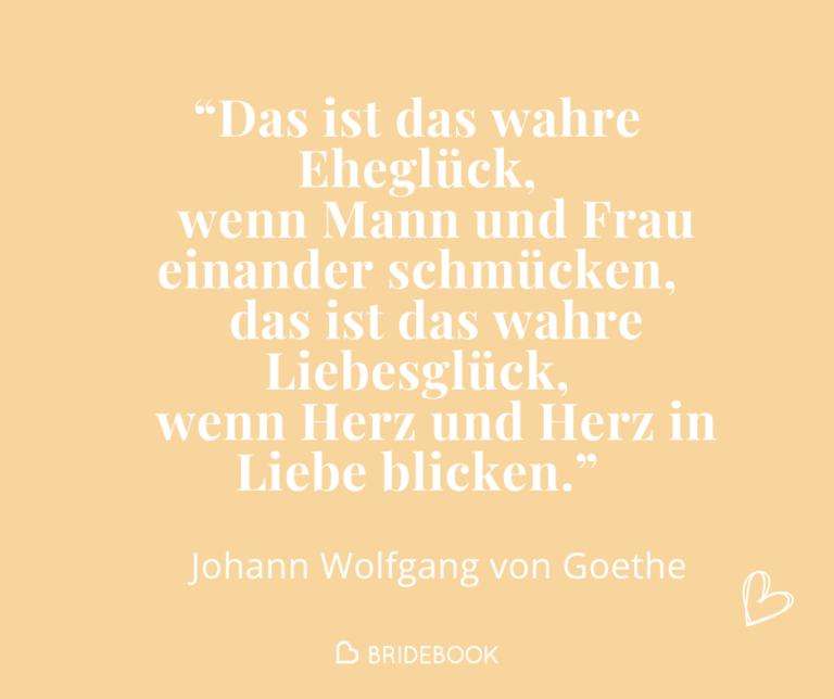 Auszug aus Gedicht von Johann Wolfgang von Goethe