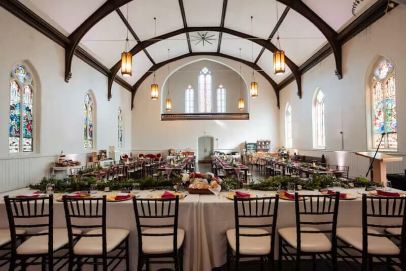 Millbrook Cathedral wedding venue in Canada