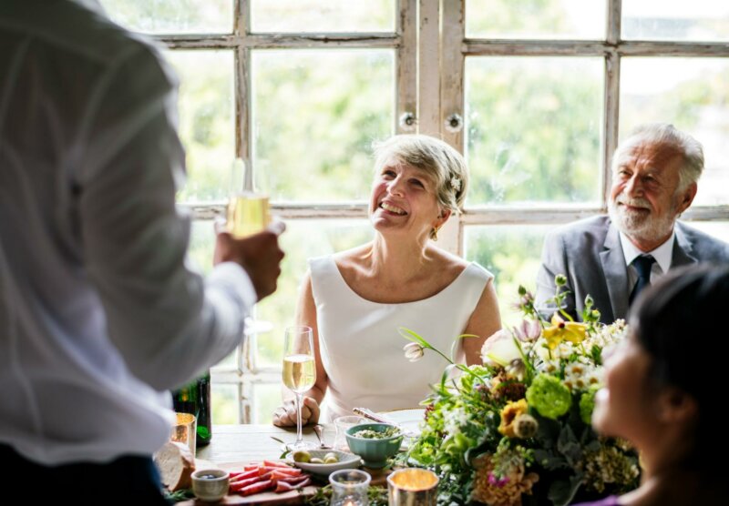 Speech at an engagement or wedding party