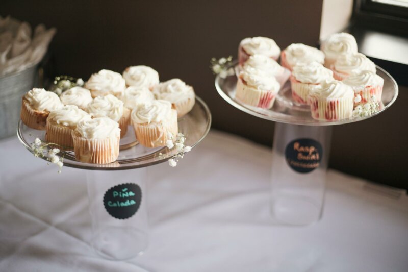 Wedding cupcakes