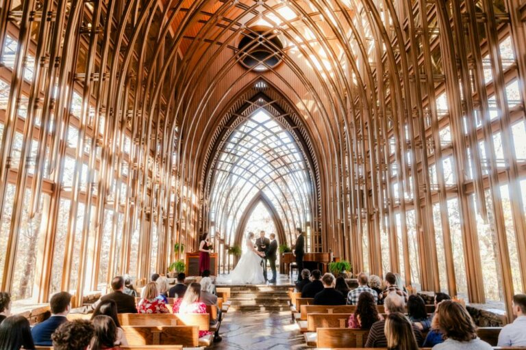 Mariage dans une majestueuse église