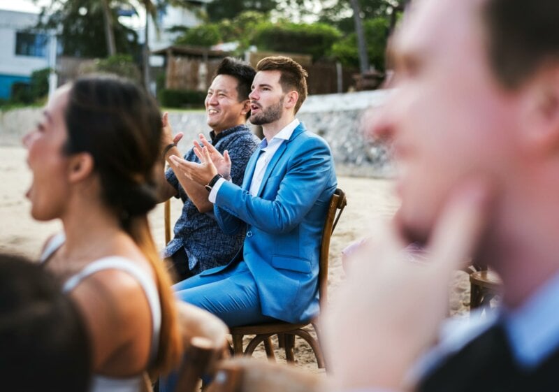 Invités à un mariage