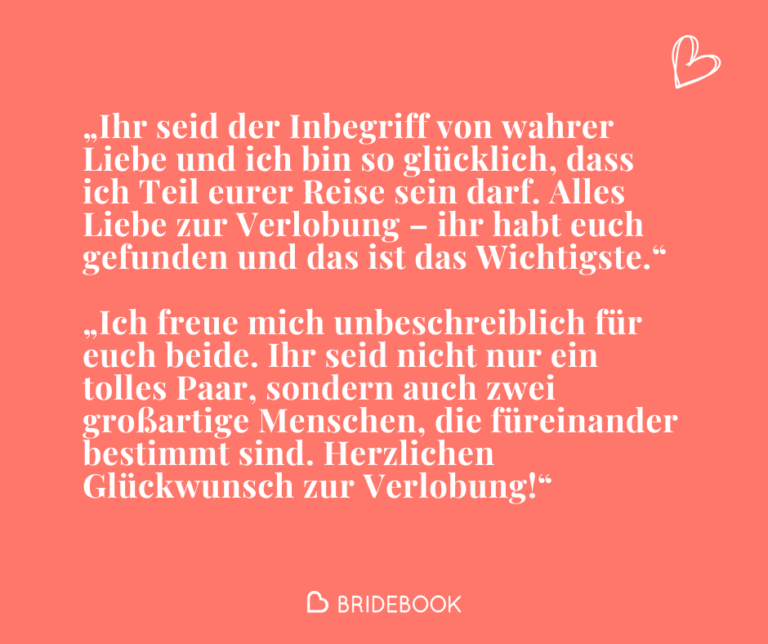 Emotionale Glückwünsche zur Verlobung für Freunde - Ideen