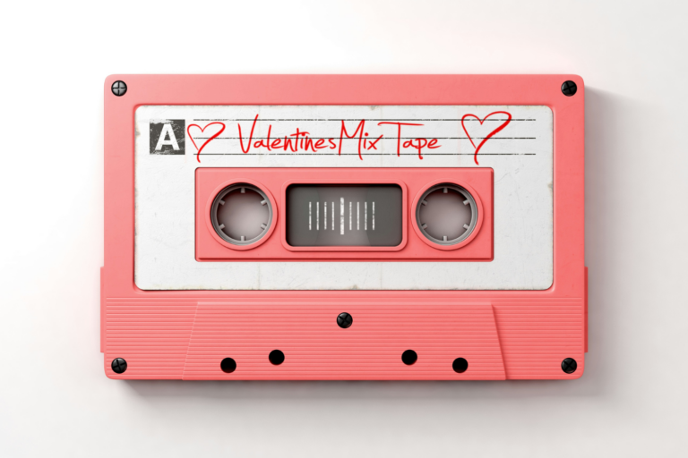 Cassette pour la Saint Valentin