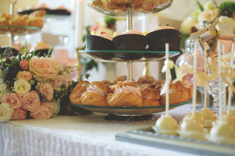 Wedding breakfast buffet