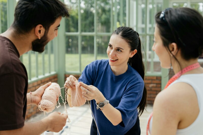 Cours de tricot