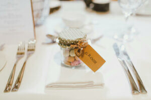 Wedding favor for the groom