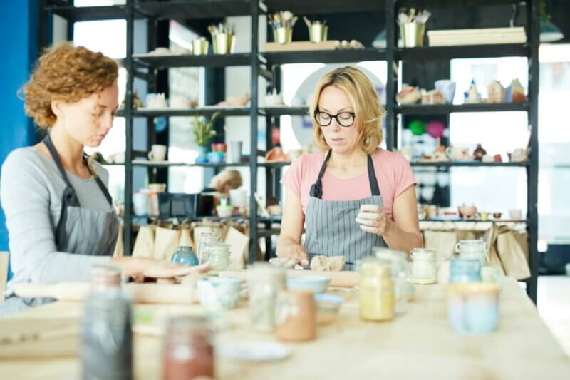 Atelier de poterie