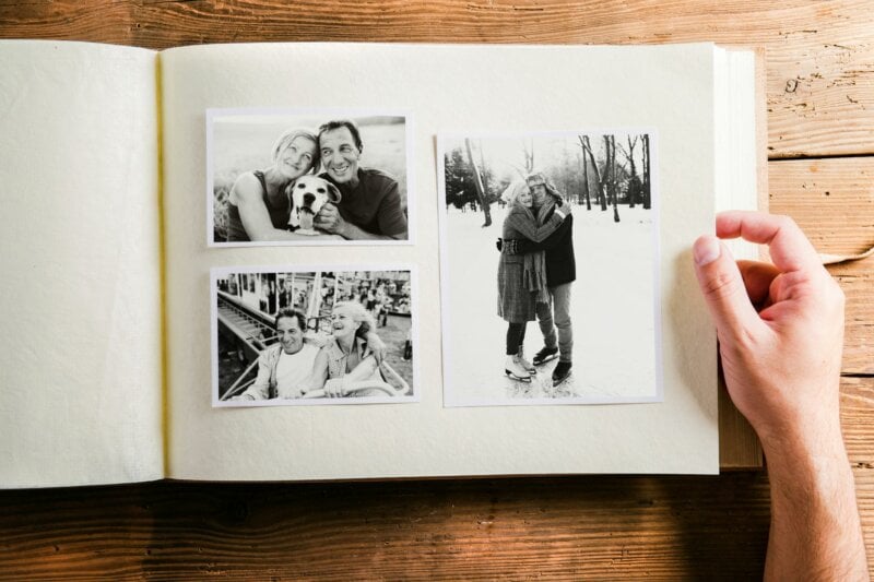 Livre de photos anciennes
