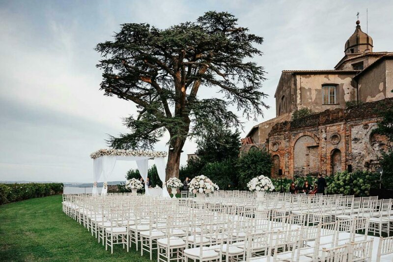 Lieu de mariage en extérieur
