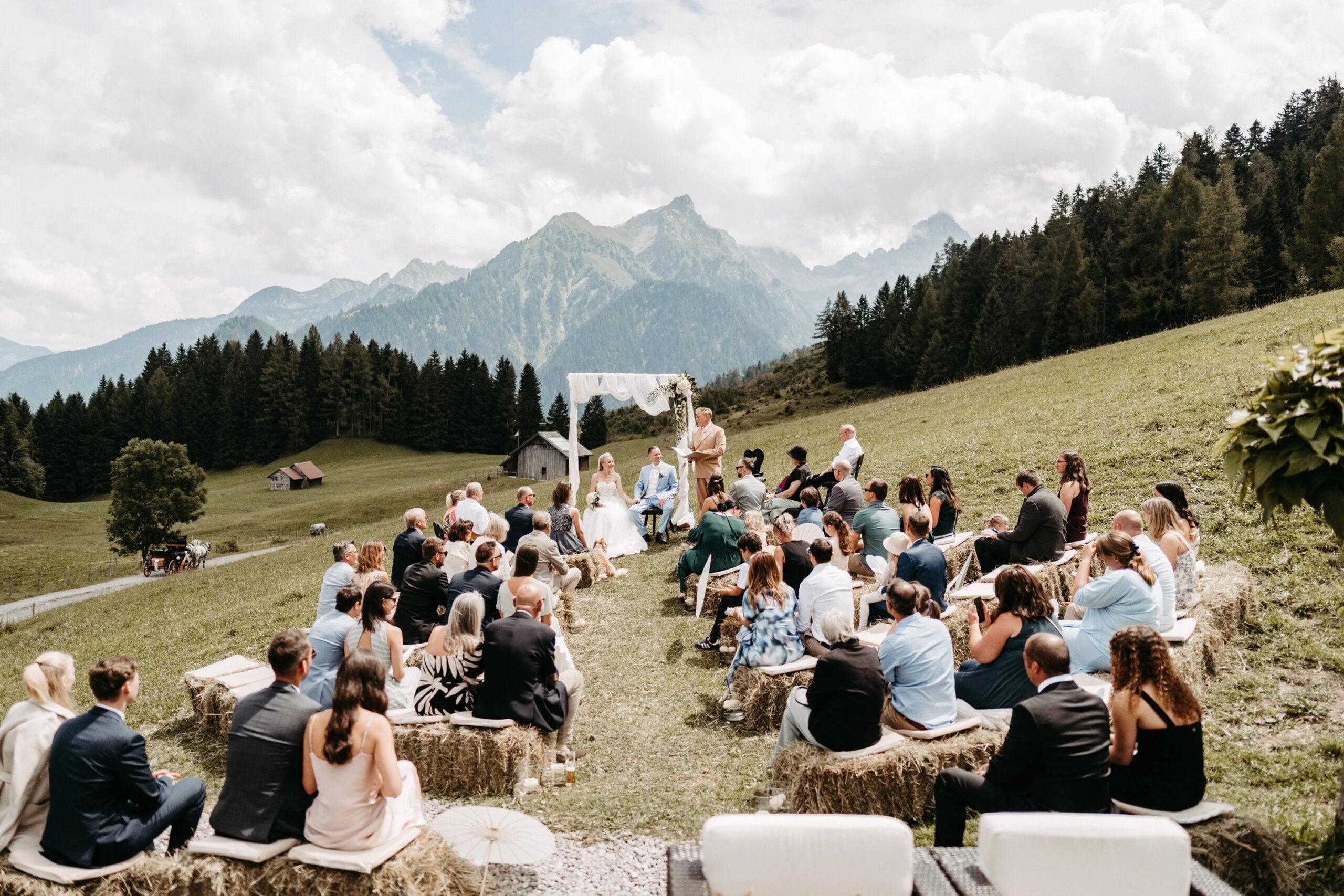 Hochzeit in den Bergen
