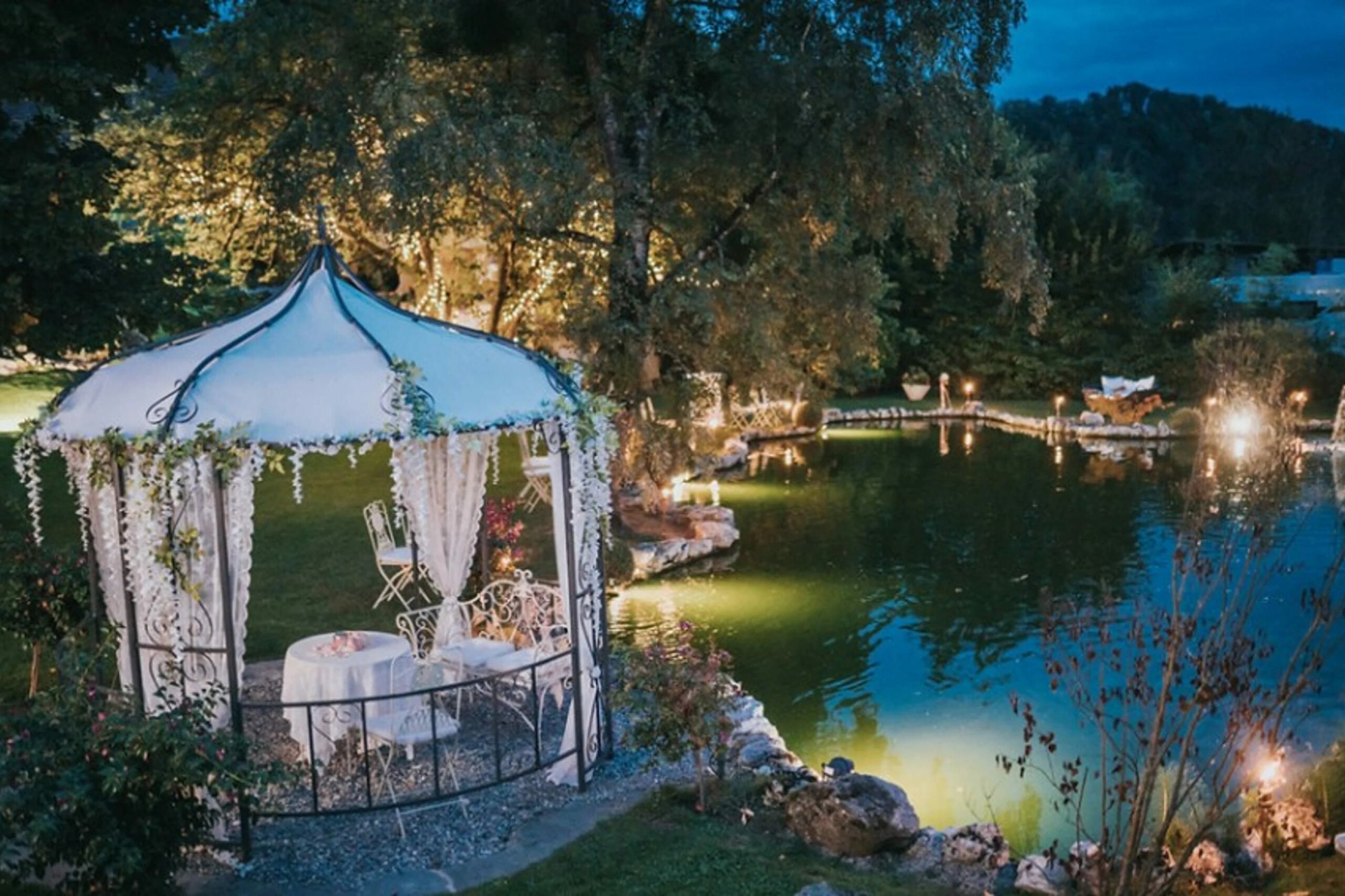 Hochzeitslocation am Wasser