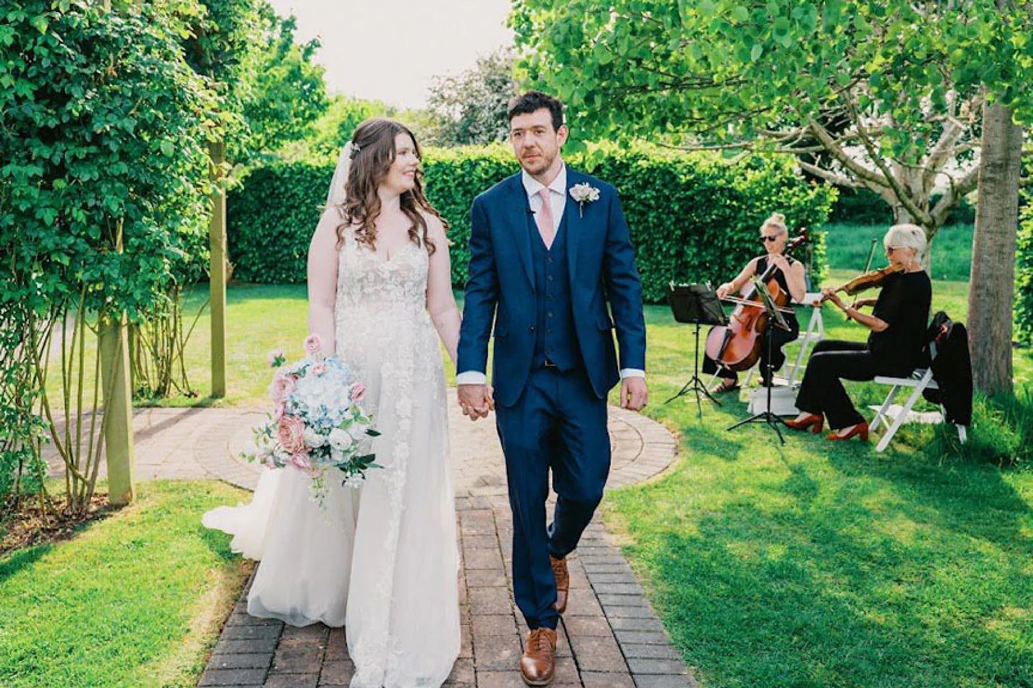 String music at a wedding ceremony