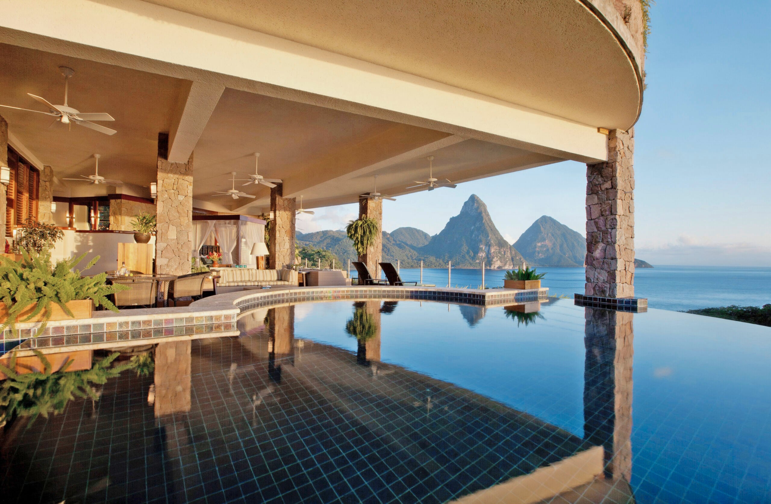 Honeymoon resort in St Lucia