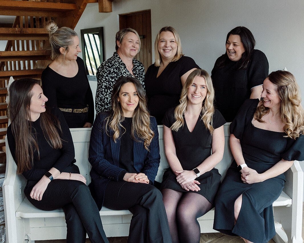 Image of the wedding venue team at the Old Kent Barn