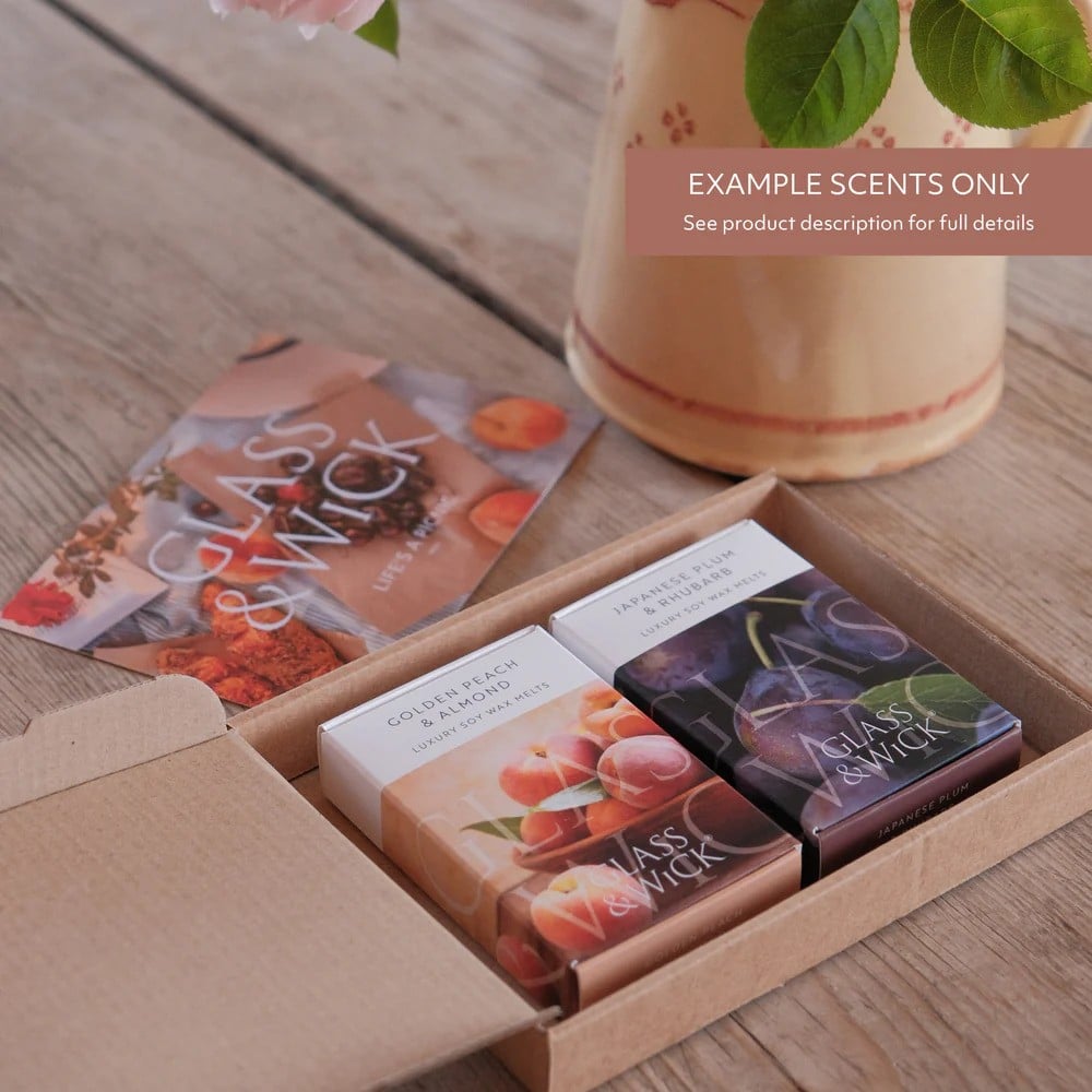Letterbox gift box with two wax melts inside