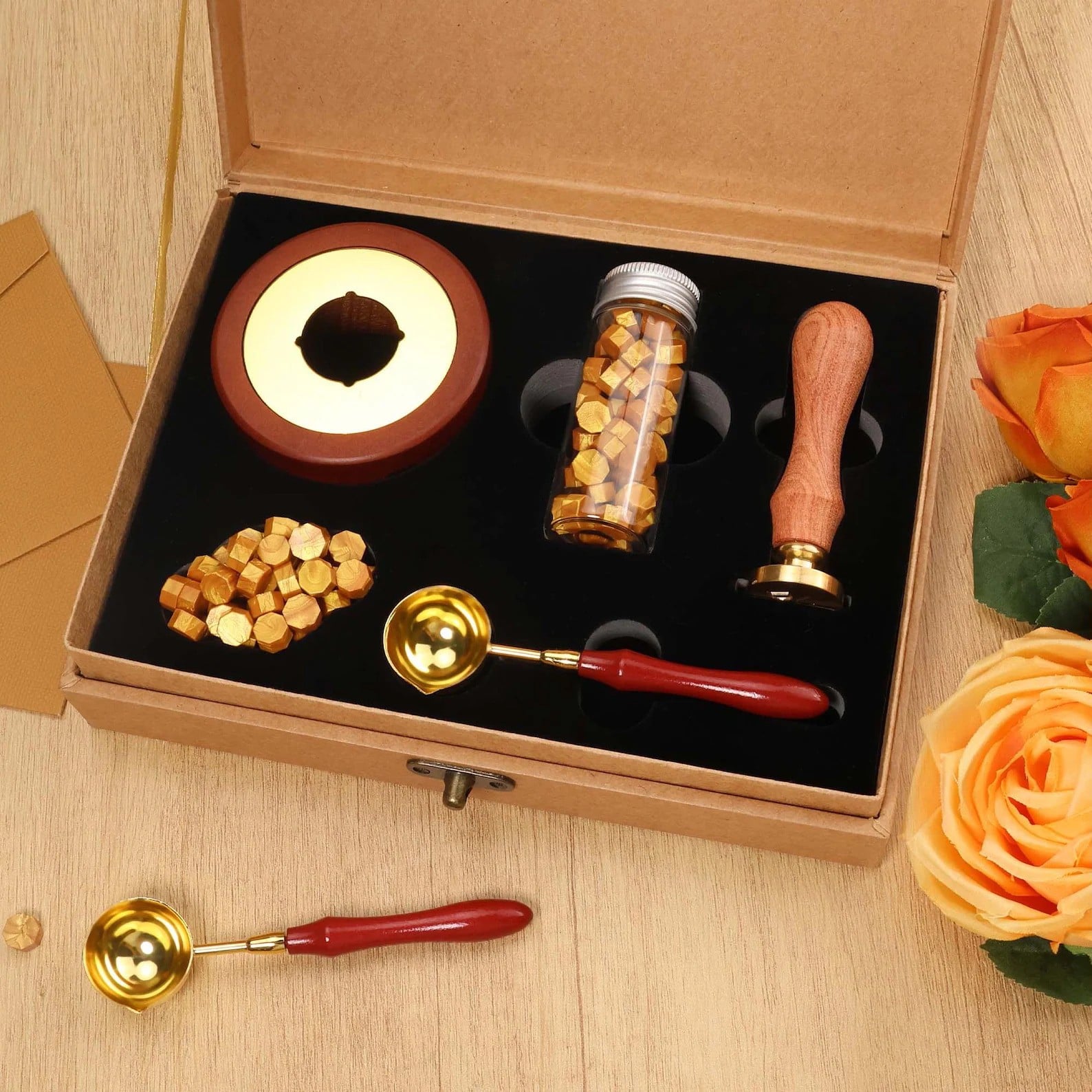 Custom wax seal gift set